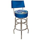 United States Navy Padded Bar Stool with Back - Game Room Products > Pub Stools > Military