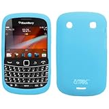 EMPIRE Light Blue Silicone Skin Case Cover for Verizon BlackBerry Bold 9930 ....