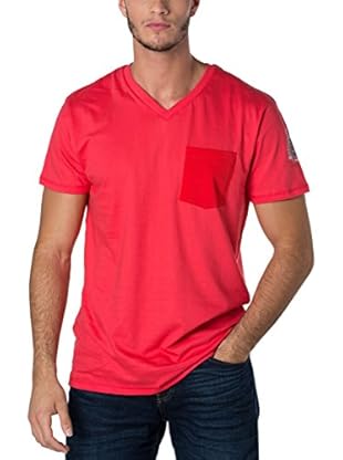 Geographical Norway Camiseta Manga Corta Snht (Rojo)
