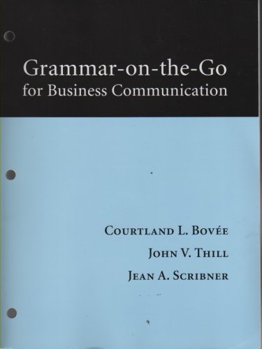 Grammar-on-the-go for Business Communication
