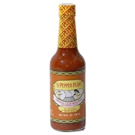 The Pepper Plant Original California Style Hot Pepper Sauce 10 oz. Bottle