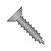 #6 x 5/16" Type AB Self-Tapping Screws/Phillips/Flat Undercut Head/Steel/Black Oxide (Carton: 10,000 pcs)