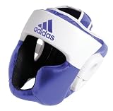 ADIDAS Boxing, MMA, Kickboxing Response Head Guard - Blue/White - Size Medium, Large, XLarge