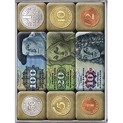 Deutsche D Mark 9-teiliges K�hlschrank Magnet Set
