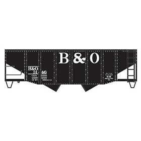 HO RTR 55-Ton Hopper, B&O #557080