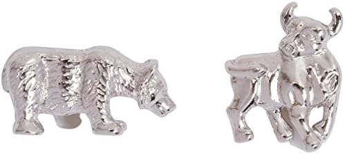 BULL AND BEAR CUFFLINKS MFGS DIRECT PRICING!!!!!!