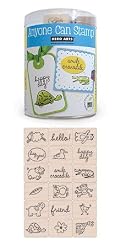 Wood Block Ink 'n' Stamp-Happy Animals by Hero Arts