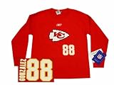 Tony Gonzalez Kansas City Chiefs NFL Youth Red Name and Number Long Sleeve Shirt