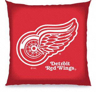 Buy Detroit Red Wings Souvenir Pillow 12x12 by Biederlack