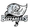 Tampa Bay Buccaneers Silver Auto Emblem - Football Sports Merchandise