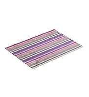 Striped Ribbed Weave Placemat