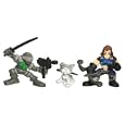 GI Joe Combat Heroes Snake Eyes & Timber the Wolf & Zartan Figure Set