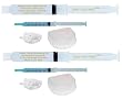 22% Sensitive - Watts Power Teeth Whitening Kits with FCP Enamel Gels plus NT Teeth Shields - 2 Pack