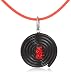 Haribo - 360080500 - Collier Femme/Junior - Silicone rouge - Pendentif style réglisse avec ourson r