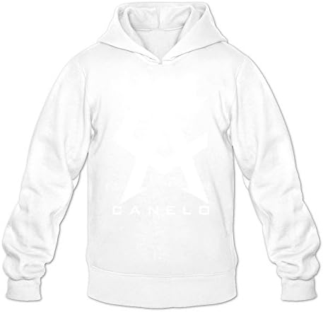 SHFL Men's Canelo Alvarez Boxing Logo Hoodie White S