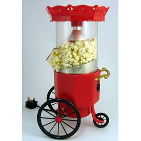 Nostalgic Retro Cart Shaped Popcorn Maker