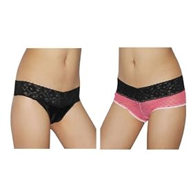 Buy 2 PACK: Ladies Ambrielle Sexy Lace Hipster Bikini Briefs Underwear Panties by var goTwisterProductImageStrings = new Object();goTwisterProductImageStrings['prodImageNotAvailTextNoColor'] = 
