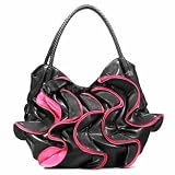 Cuffu Online High Quality Women/Girl Fashion Work School Office Lady Student Handbag Shoulder Bag Purse Totes Satchel Clutches Hobos + Free Gift (HOTLOVE - Gaga Style Celebrity P1863 White Luxury Quality Sunglasses UV400 Lens $10.99) 10002
