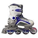 Roller Derby Coyote Adjustable Girl's Inline Skates, Large (3-5)