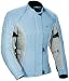 Tourmaster Ladies Trinity Light Blue Motorcycle Jacket
