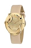 Roberto Cavalli Ladies Snake Analogue Watch R7251165817 with Quartz Movement and Gold Dial