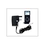 MicroVillage iPod Nano - 3 Pin Mains Charger (Black)