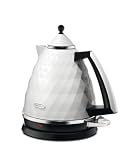 DeLonghi Brillante Faceted Jug Kettle, 3KW, White  from Delonghi