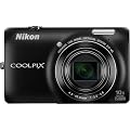 Nikon Coolpix S6300 Digitalkamera (16 Megapixel, 10-fach opt. Zoom, 6,7 cm (2,7 Zoll) Display, bildstabilisiert) schwarz