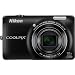 Nikon Coolpix S6300 Digitalkamera (16 Megapixel, 10-fach opt. Zoom, 6,7 cm (2,7 Zoll) Display, bildstabilisiert) schwarz