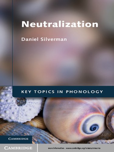 Neutralization (Key Topics in Phonology)