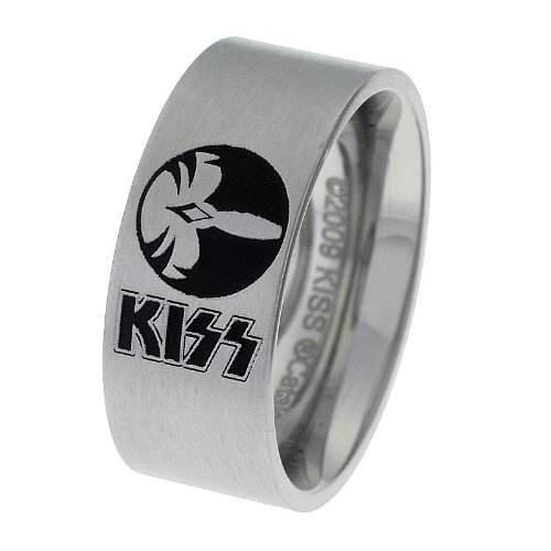 KISS Sonic Boom Band Unisex Edelstahl Ring The Cat  made in Germany by Schumann Design 010 Preisvergleich