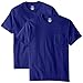 Hanes Mens 2 Pack Short Sleeve Pocket Beefy-t, Deep Royal, Medium