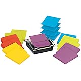 Post-it Sheet Super Sticky Note and Dispenser Value Pack, 3 x 3 Inches, 90-Sheet Pad (12 Pack)