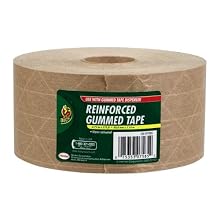Duck Brand HD Reinforced Gummed Kraft Paper Tape, 2.75 Inches x 375 Feet (964913)