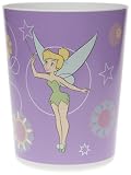 Tinkerbell Printed Plastic Wastebasket