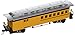 Bachmann Industries 1860 1880 Combine Painted Unlettered Car, Yellow, HO Scale