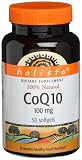 Holista Coq10 100% Natural 100mg, 50-Count Bottle