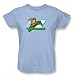 Search : Aquaman - Aquaman Womens T-Shirt In Light Blue