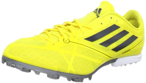 adidas Performance adizero MD 2 Q34041, Scarpe da corsa unisex adulto, Giallo (Gelb (Vivid Yellow S13 / Black 1 / Black 1)), 38 2/3