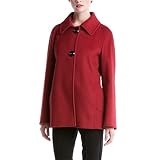 IMAGE OF Cinzia Rocca Red Wool Swing Jacket