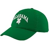 Top of the World Alabama Crimson Tide Kelly Green Irish Arch Adjustable Slouch Hat