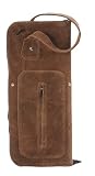 Levy's Leathers Suede Drum Stick Bag,Brown