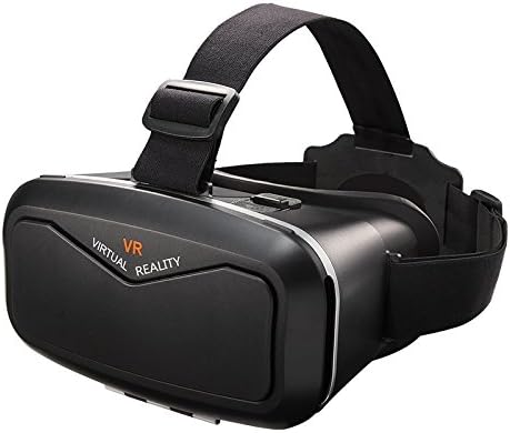 Oohyo 3D VR Virtual Reality Glasses Oohyo with Headband Compatible with 4 to 6 inch Smartphone and for Apple Phones
