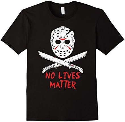 Men's No Lives Matter T-Shirt 3XL Black