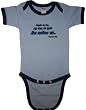 One Liners STAR WARS: THE EMPIRE STRIKES BACK "JUDGE ME BY MY SIZE, DO YOU? SIZE MATTERS NOT." MOVIE LINE ONESIE- All Colors