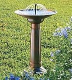 Solar Fountain Birdbath