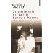 Ce que je suis en r�alit� demeure inconnu : Lettres (1901-1941)