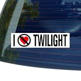 I Hate Anti TWILIGHT - Window Bumper Sticker