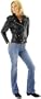 RIVER ROAD BASIC MC JKT BLK WOMENS XL