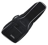 Rocktile ASBAG-BK 1/2 Klassik-Gitarrentasche (gepolstert mit Rucksackgarnitur) schwarz